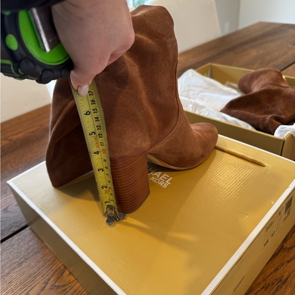 Brown Suede Ankle Boots Never Worn! - Picture 3 of 5
